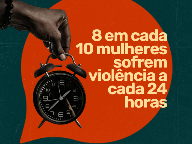 Capa do post 8 em 10 mulheres sofrem violência diariamente no Brasil